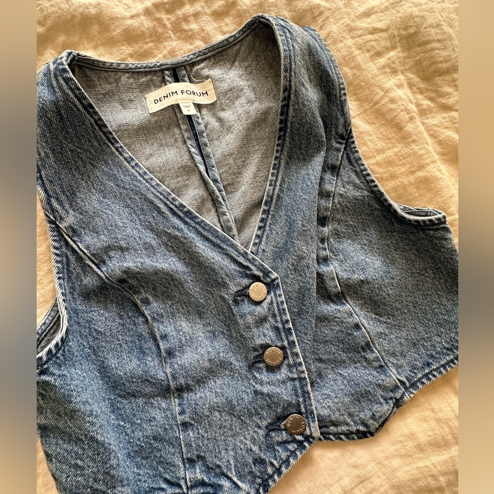 Denim vest